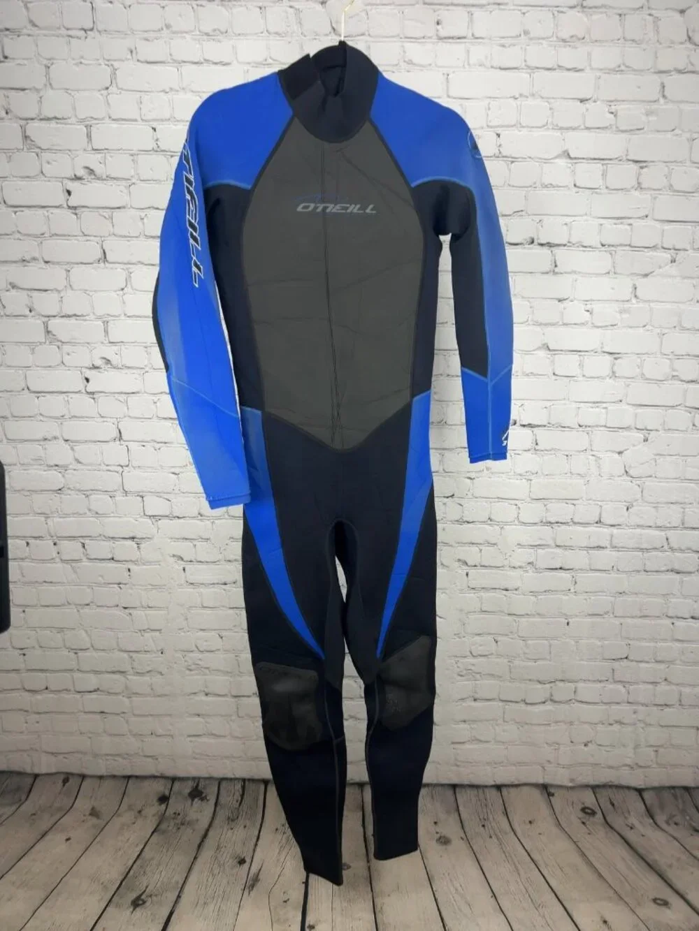 O'Neill Hammer Blue Black 3/2 Ultraflex Back Zip Full Body Wetsuit MT